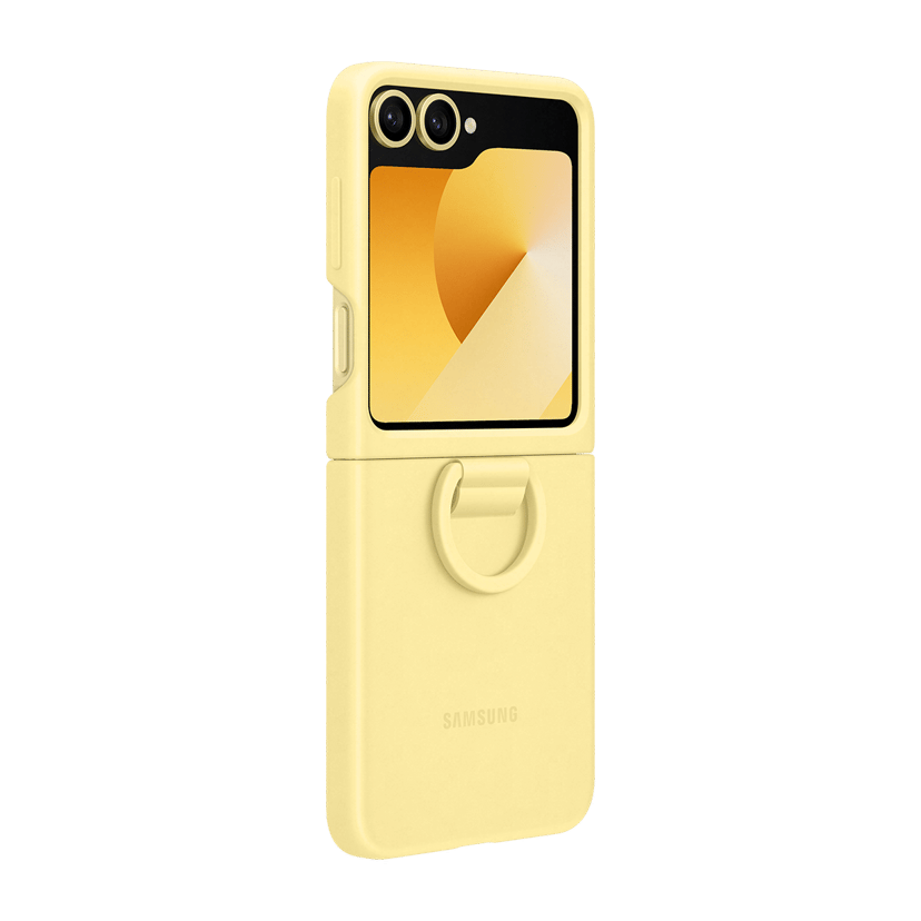 Samsung Silicone Case Samsung Galaxy Z Flip6 Gult