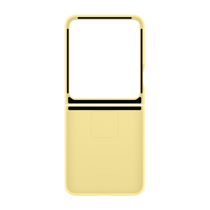 Samsung Silicone Case Samsung Galaxy Z Flip6 Keltainen