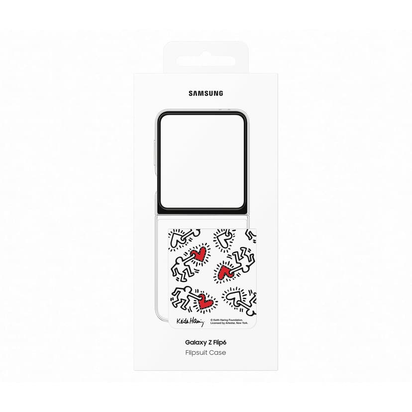 Samsung Flipsuit Case Samsung Galaxy Z Flip6 Valkoinen