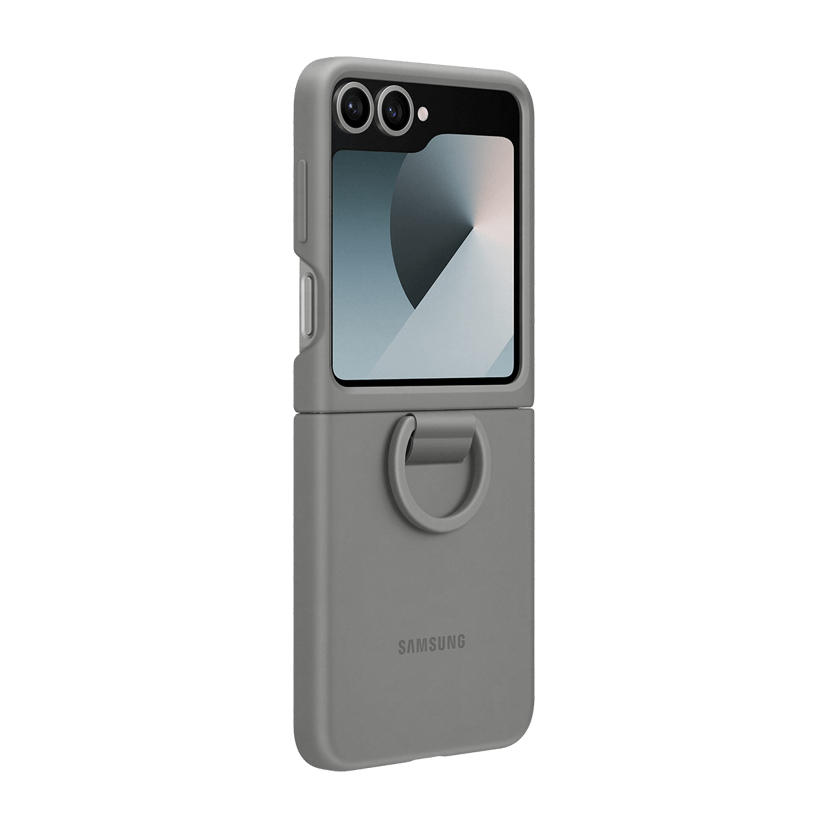 Samsung Silicone Case Samsung Galaxy Z Flip6, Samsung Galaxy Z Flip7 FE Harmaa