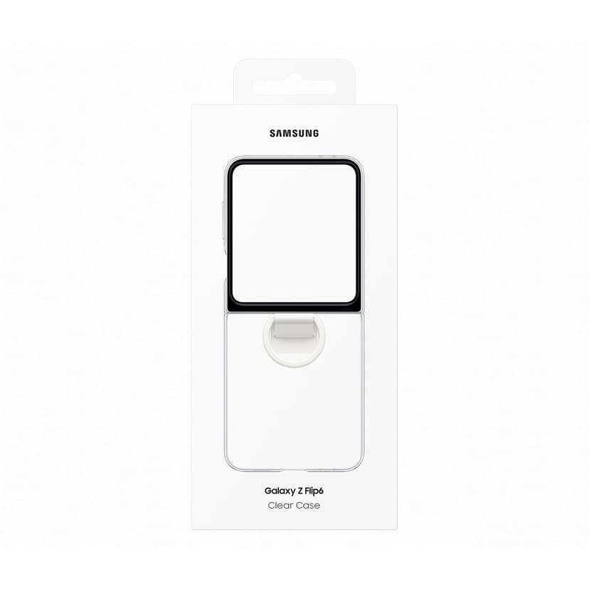 Samsung Clear Case Samsung Galaxy Z Flip6, Samsung Galaxy Z Flip7 FE Transparent