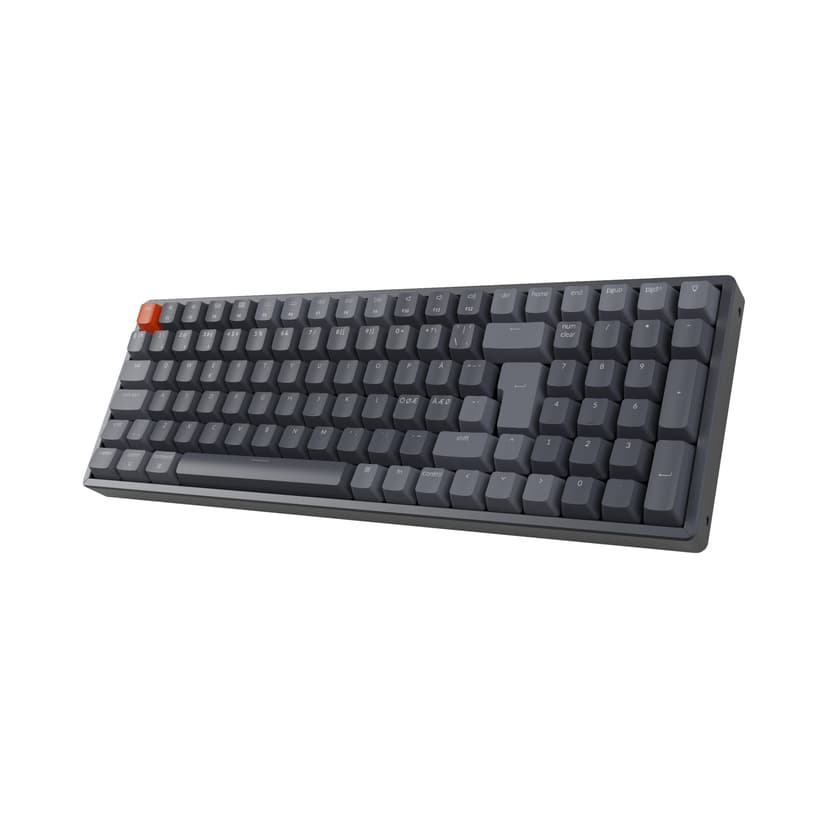 Keychron K4 RGB Aluminium Hot-Swap Red (Version 2) Gateron Red Nordisk