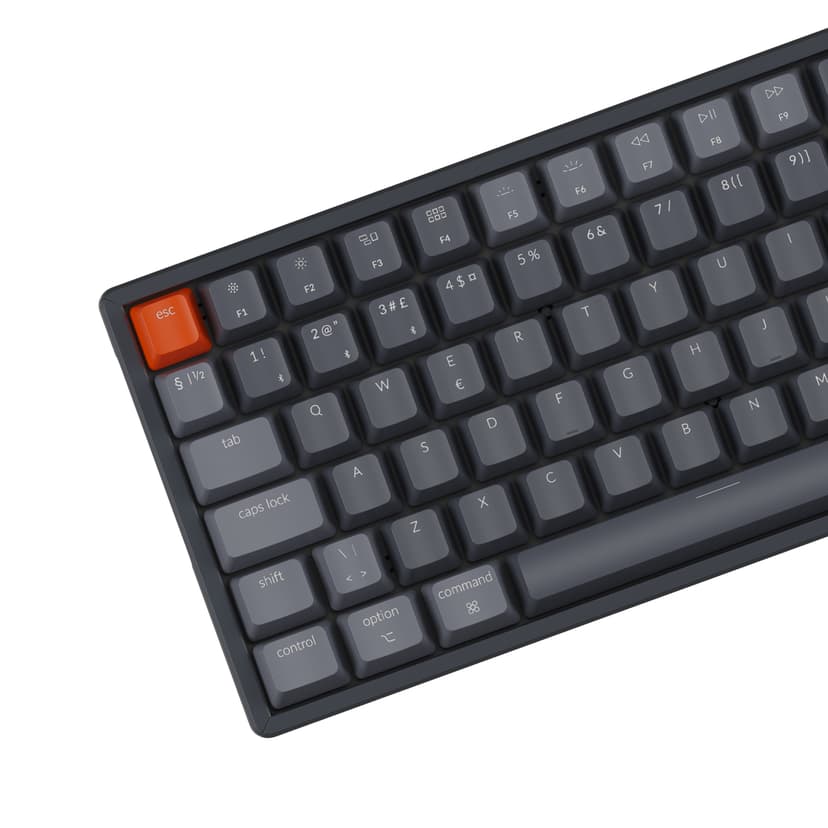 Keychron K4 RGB Aluminium Hot-Swap Red (Version 2) Gateron Red Nordisk