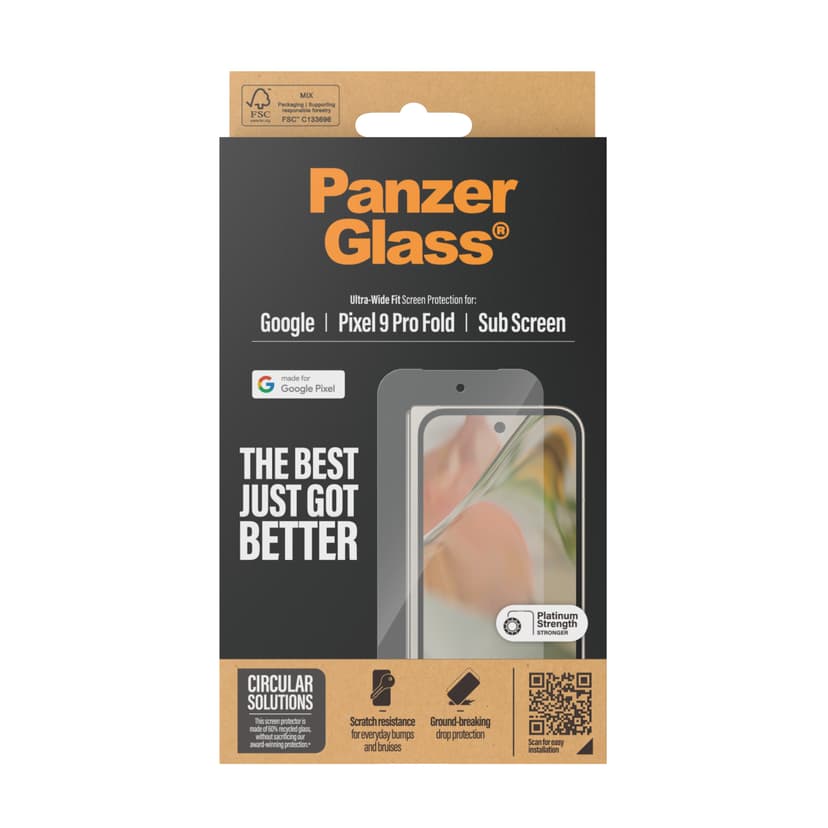 Panzerglass Ultra-Wide Fit Google Pixel 9 Pro Fold