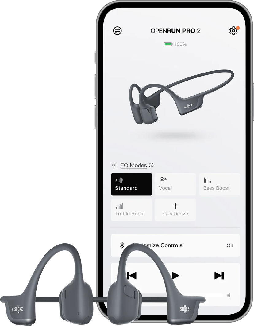 Shokz OpenRun Pro2 Stereo Sort (S820BK)