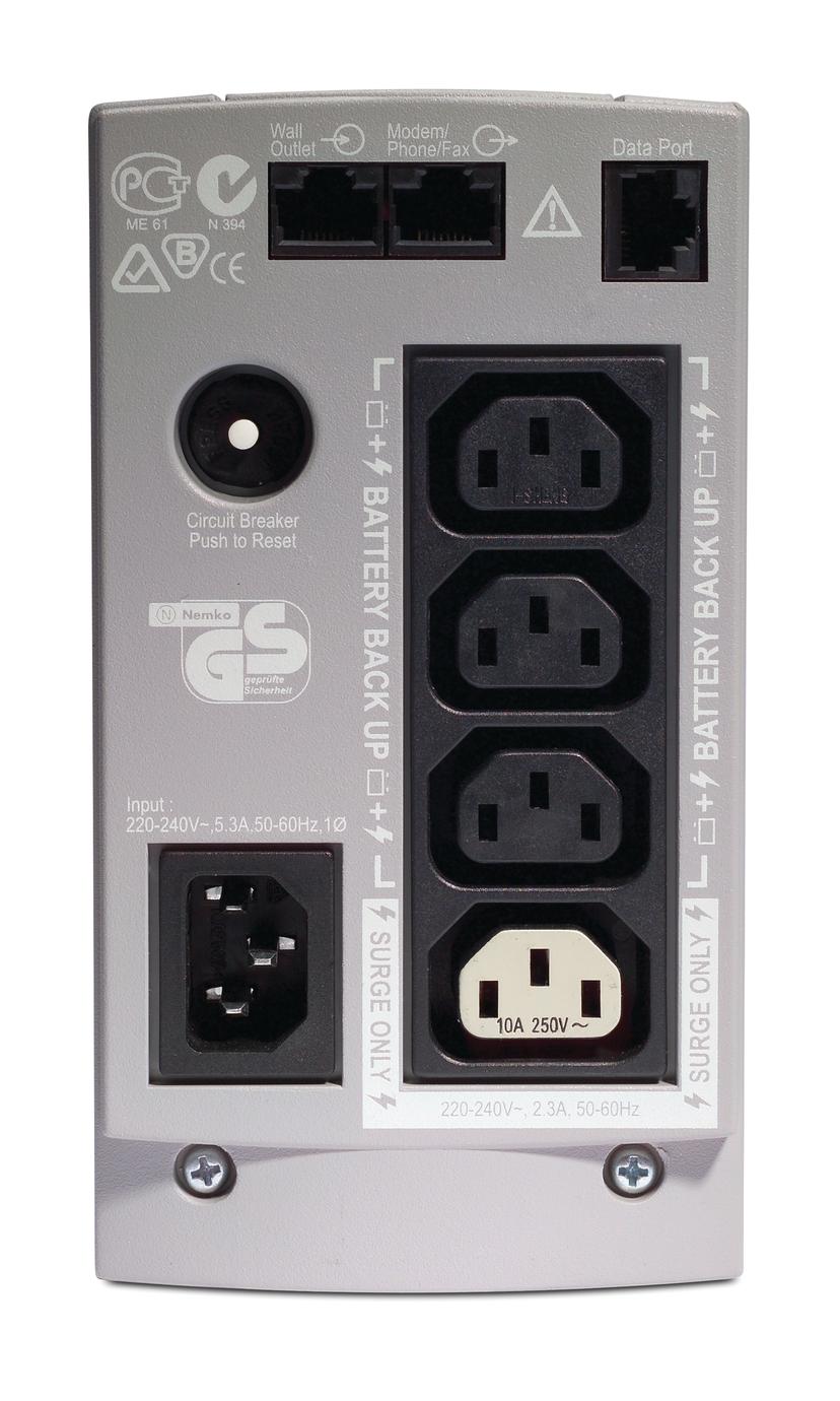 APC Back-UPS BK350EI - 350VA, 4x C13 uitgang, USB