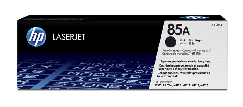 HP Värikasetti Musta 85A 1.6K - CE285A