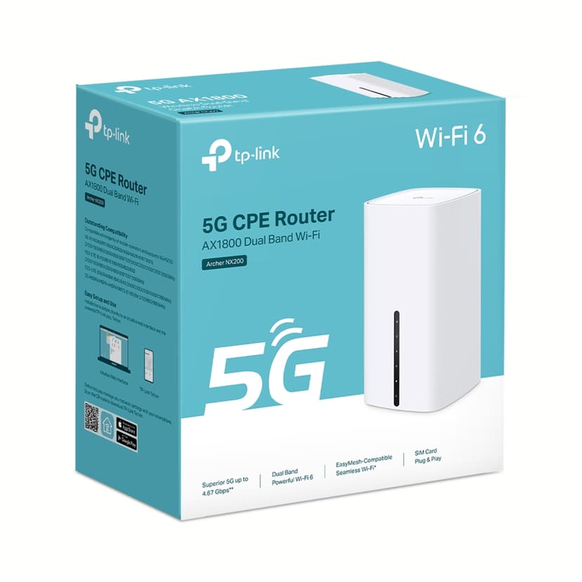 TP-Link Archer NX200 5G WiFi 6 Router