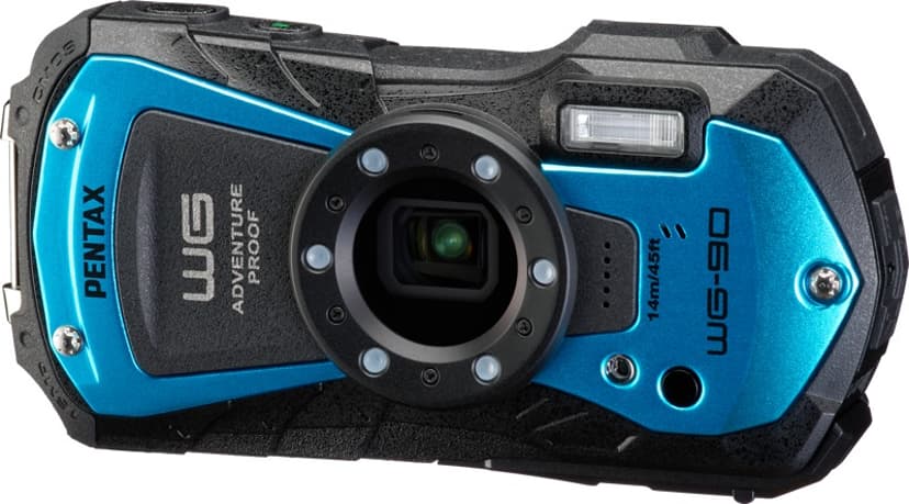 Pentax Ricoh Pentax WG-90 actiesportcamera 16 MP Full HD CMOS 25,4 / 2,3 mm (1 / 2.3") 173 g