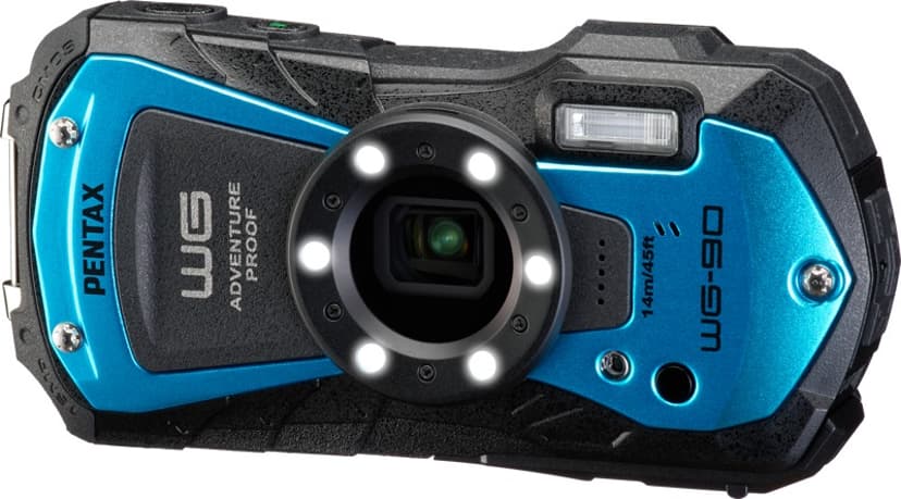 Pentax Ricoh Pentax WG-90 actiesportcamera 16 MP Full HD CMOS 25,4 / 2,3 mm (1 / 2.3") 173 g