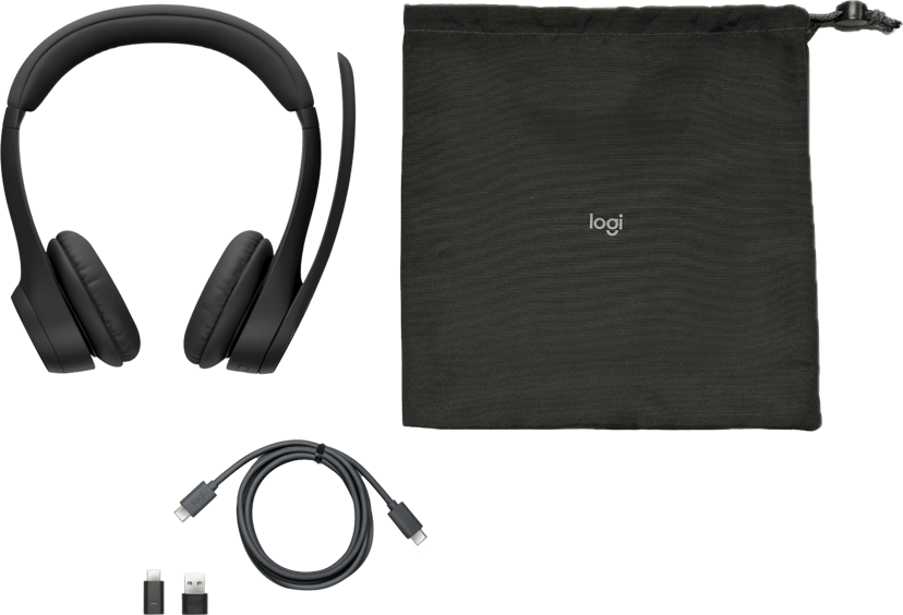 Logitech Zone 305 UC + Receiver Stereo Musta