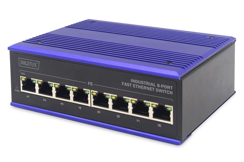 Digitus 8-Port Industrial Switch