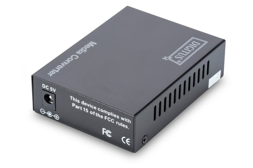 Digitus DN-82021-1 verkon mediamuunnin Sisäinen 1310 nm Yksittäistila musta
