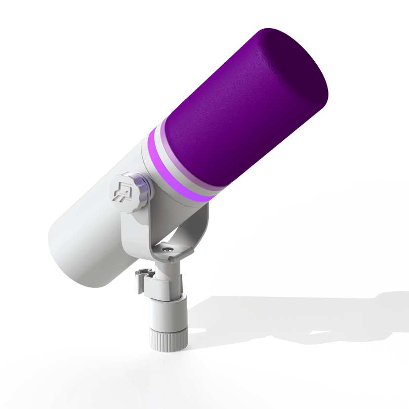 BEACN Mic Foam Windscreen - Purple