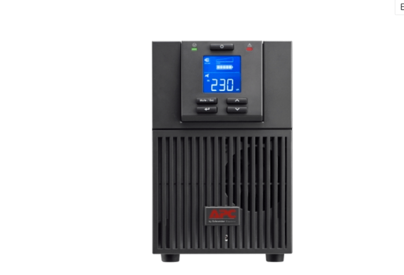 APC SRV2KI-E UPS-virtalähde Taajuuden kaksoismuunnos (verkossa) 2 kVA 1800 W