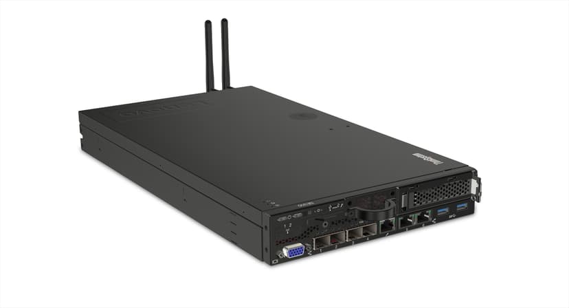 Lenovo ThinkSystem SE350 servrar Rack (1U) Intel® Xeon® D D-2143IT 2,2 GHz 32 GB DDR4-SDRAM