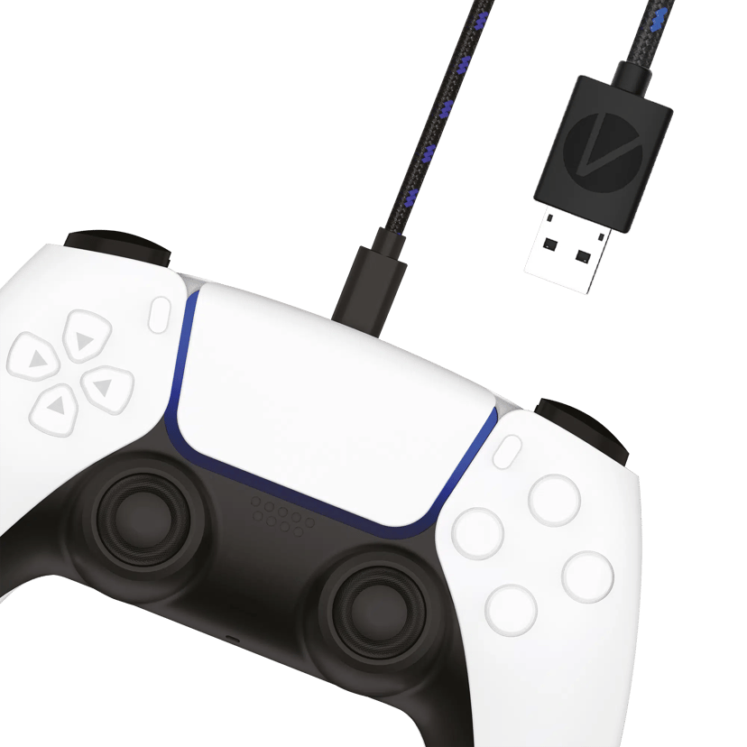 STEALTH Twin Play & Charge Cables USB-A - USB-C 3m - PS5