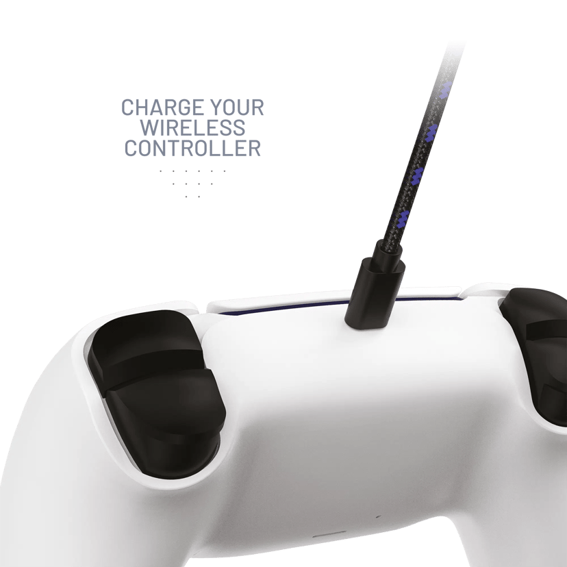 STEALTH Twin Play & Charge Cables USB-A - USB-C 3m - PS5