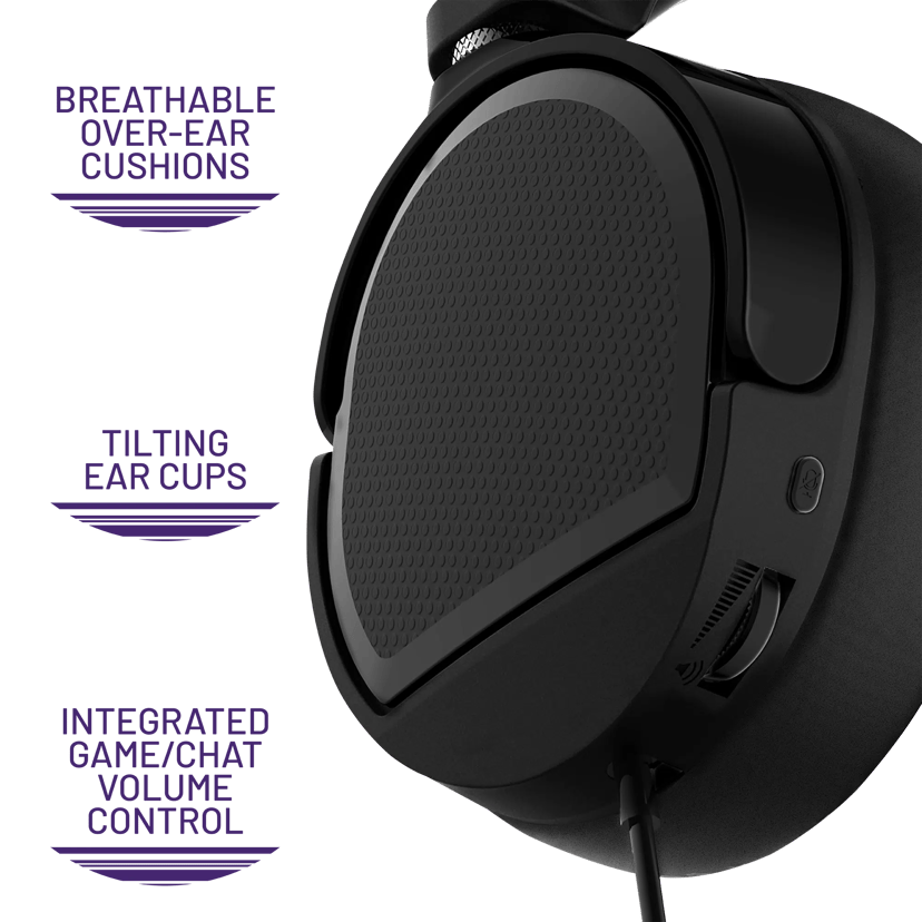 STEALTH XP-Panther Gaming Headset Musta