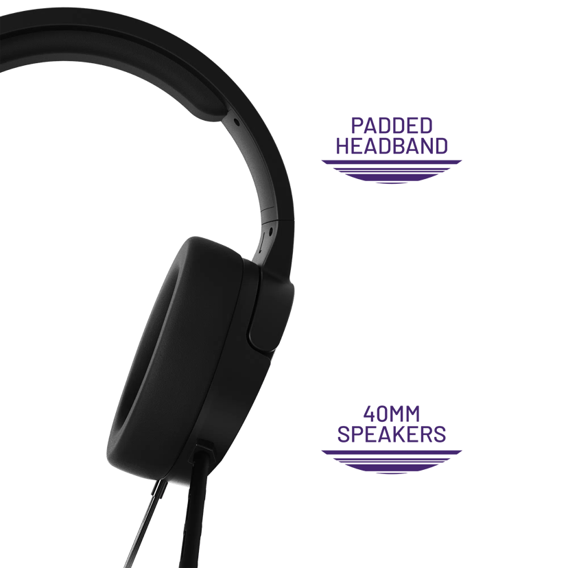 STEALTH XP-Panther Gaming Headset Musta