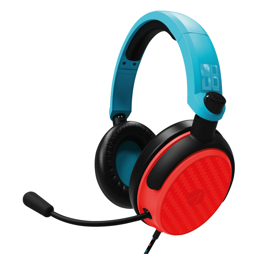 STEALTH C6-100 Gaming Headset Stereo Blå, Rød