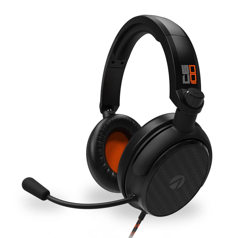 STEALTH C6-100 Gaming Headset Stereo Musta, Oranssi