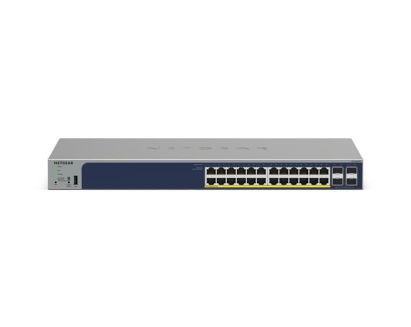 Netgear GS728TPP Administreret L2/L3/L4 Gigabit Ethernet (10/100/1000) Strøm over Ethernet (PoE) Grå