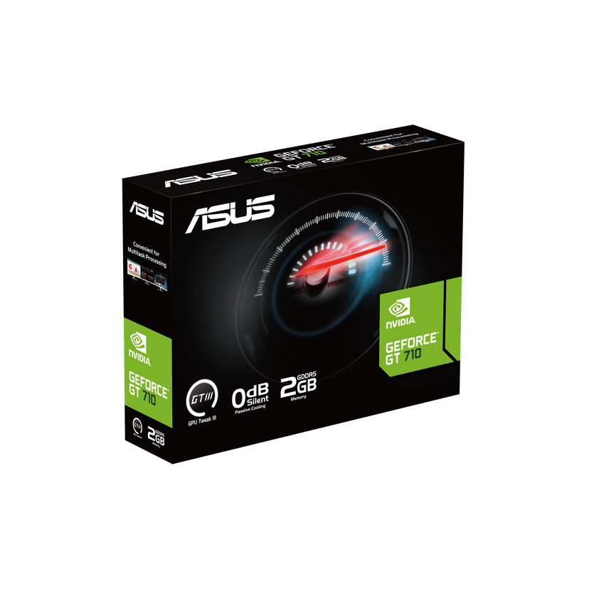 ASUS Evo Silent Geforce GT 710 LP 2GB