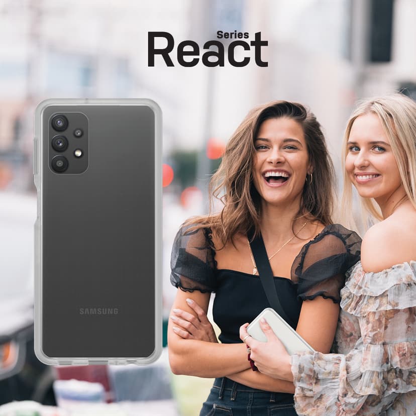 Otterbox React Series Samsung Galaxy A32 5G Läpinäkyvä