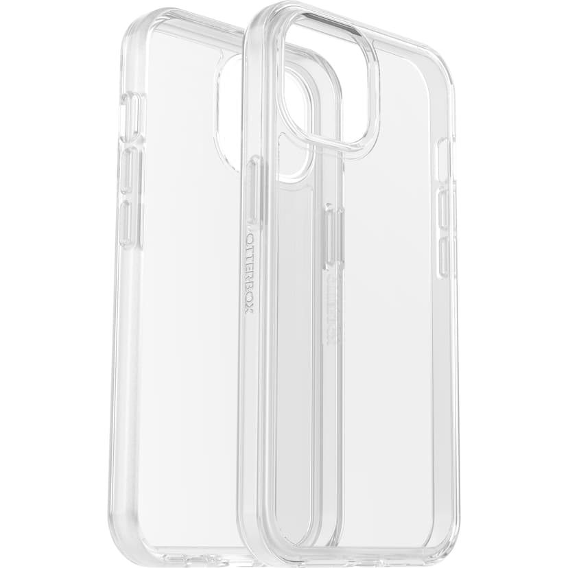 Otterbox Symmetry Clear iPhone 13, iPhone 14, iPhone 15 Läpinäkyvä