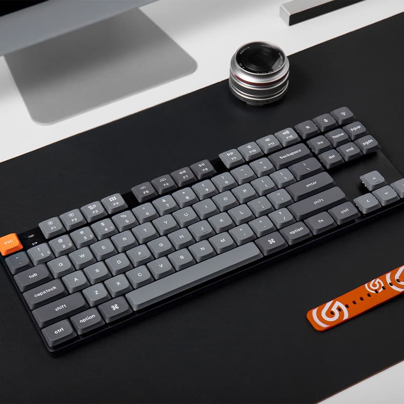 Keychron K1 Max - Low profile Gateron Red Kablet og trådløst Gateron Low Profile 2.0 Red Nordisk