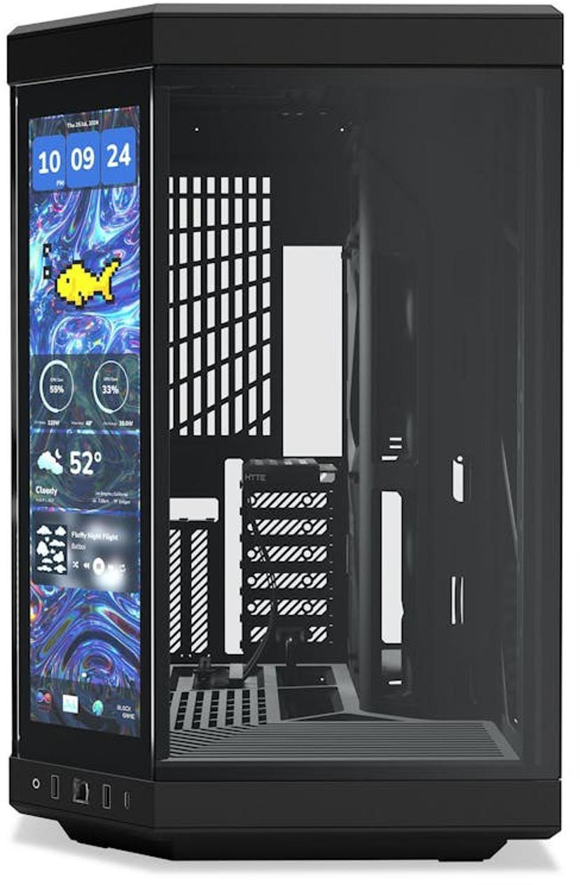 Hyte Y70 Touch Infinite Midi Tower Musta