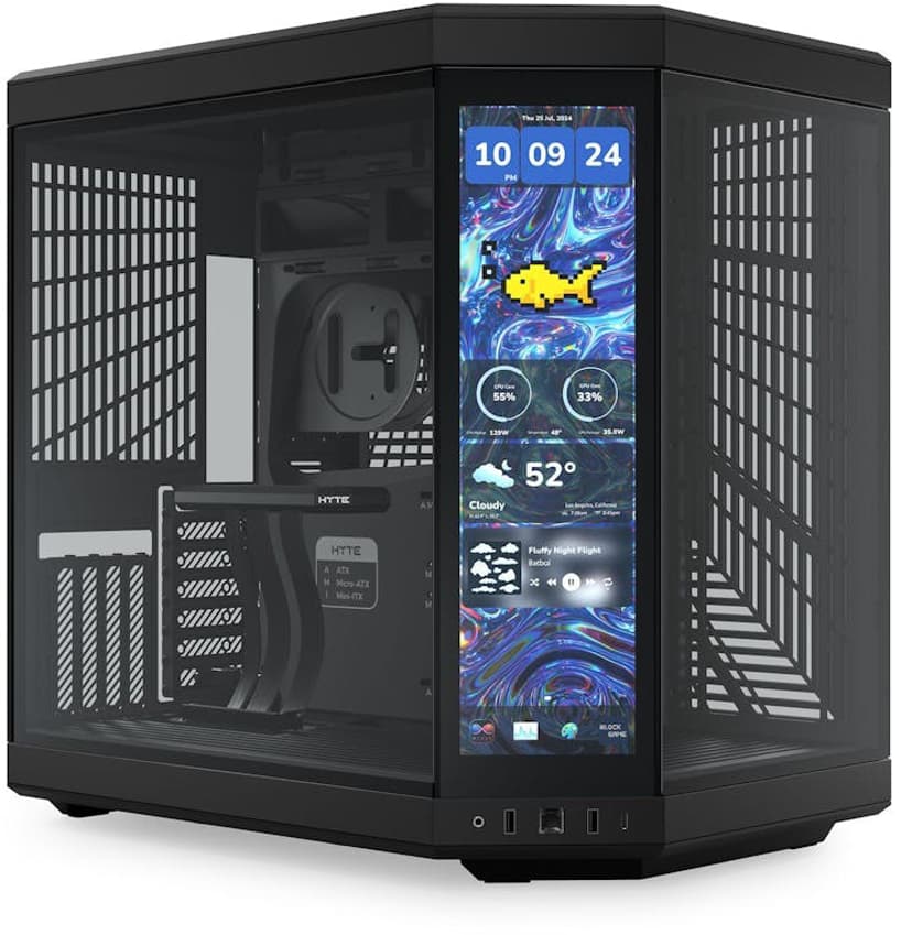 Hyte Y70 Touch Infinite Midi Tower Musta