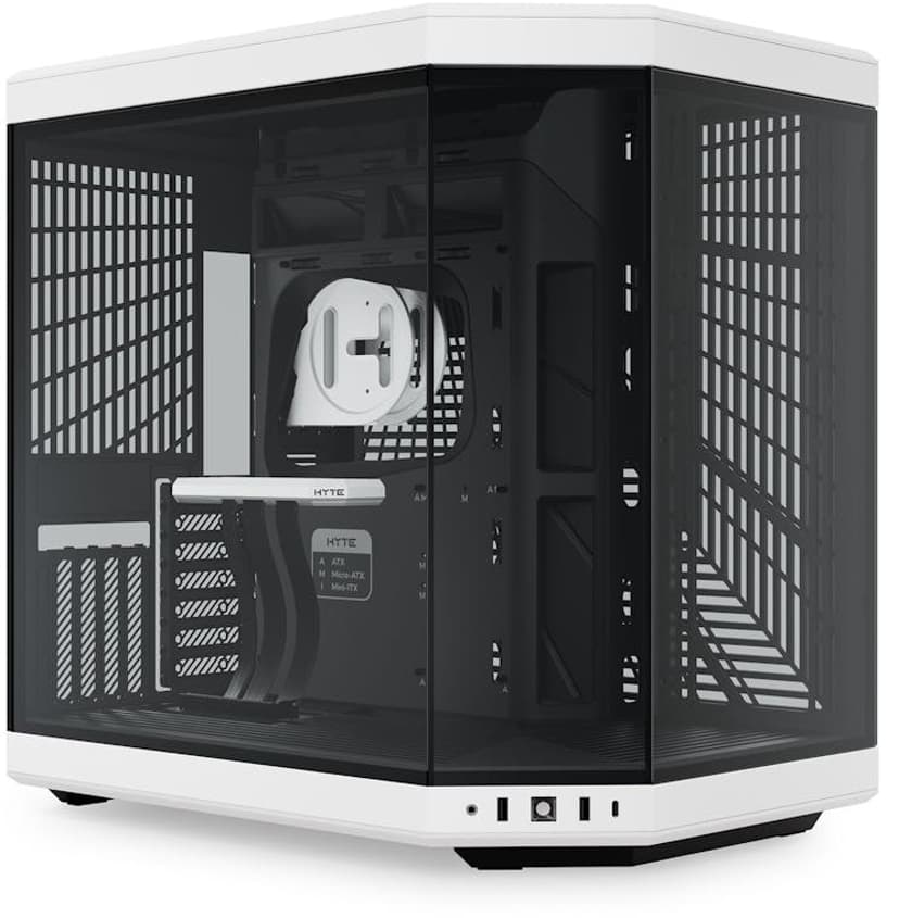 Hyte Y70 Midi Tower Hvit, Svart