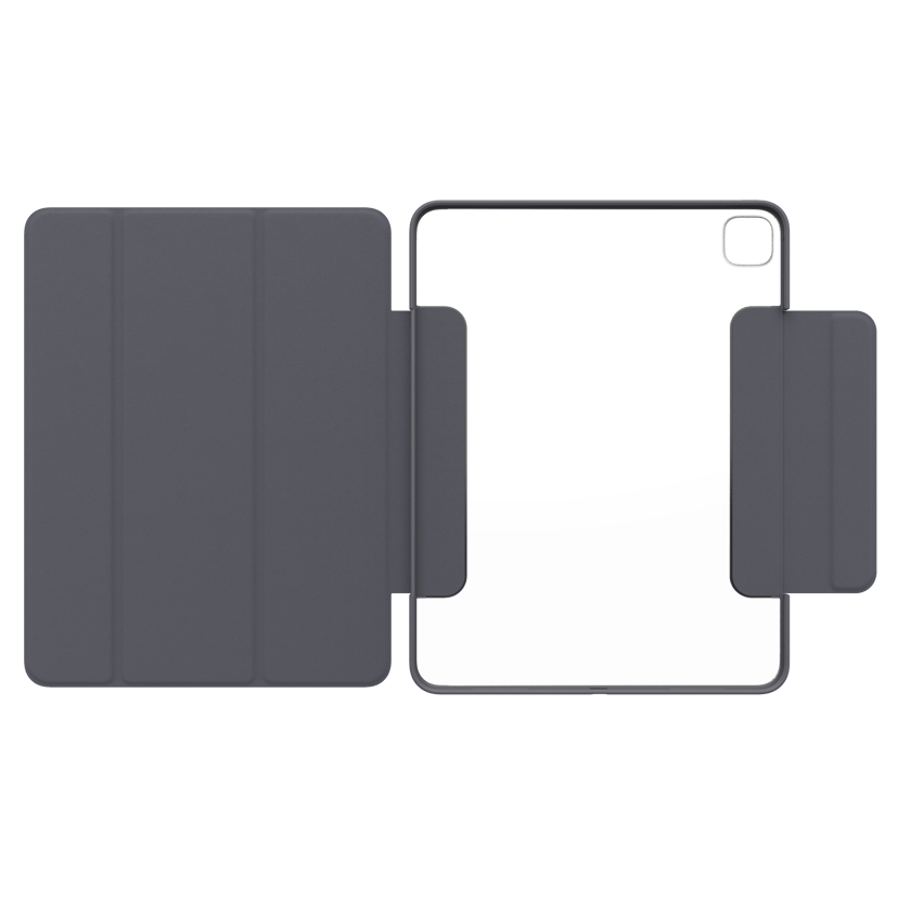 Otterbox Symmetry Series Folio iPad Pro 13" (2024) Grå, Transparent
