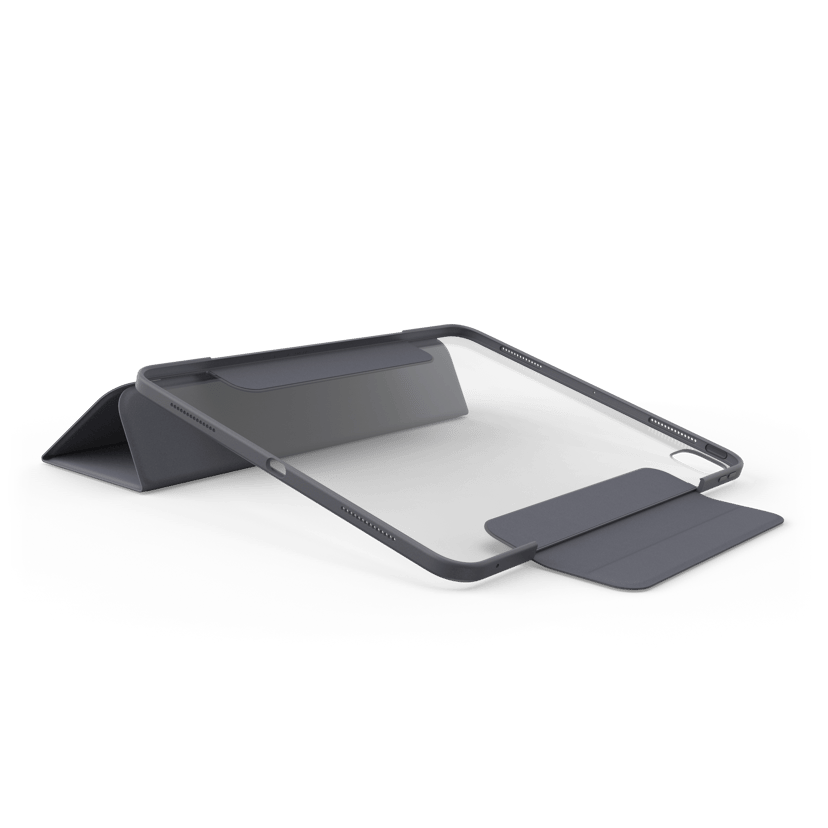 Otterbox Symmetry Series Folio iPad Pro 13" (M4), iPad Pro 13" (M5) Harmaa, Läpinäkyvä