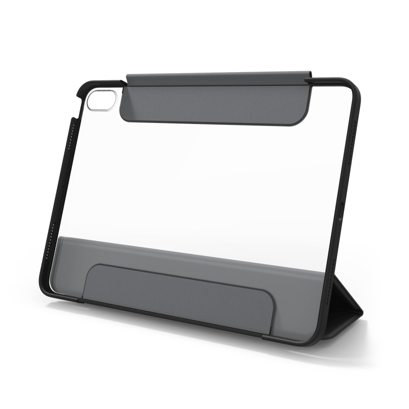 Otterbox Symmetry Series Folio iPad Air 10.9" 4th gen, iPad Air 10.9" 5th gen, iPad Air 11" (M2), iPad Air 11" (M3), iPad Air 11" (M4) Gjennomsiktig, Sort
