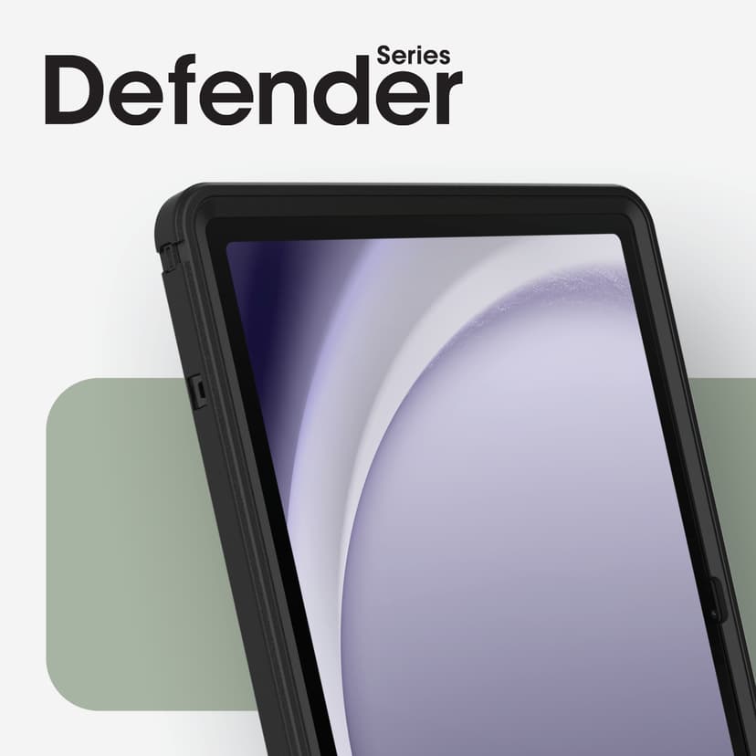 Otterbox Defender Samsung Galaxy Tab A9+ Svart