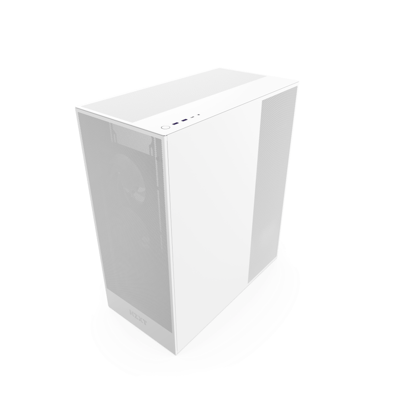 NZXT H7 Flow RGB (2024) Midi Tower Valkoinen