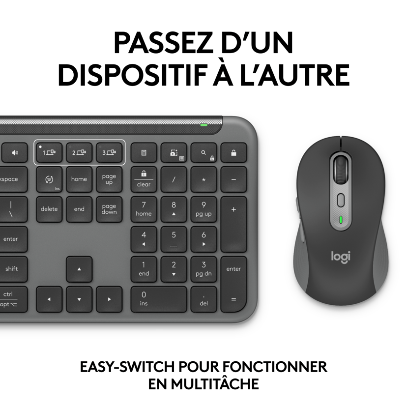 Logitech Signature Slim Combo MK950 for Business Draadloos US International
