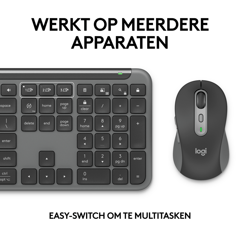 Logitech Signature Slim Combo MK950 for Business Draadloos US International