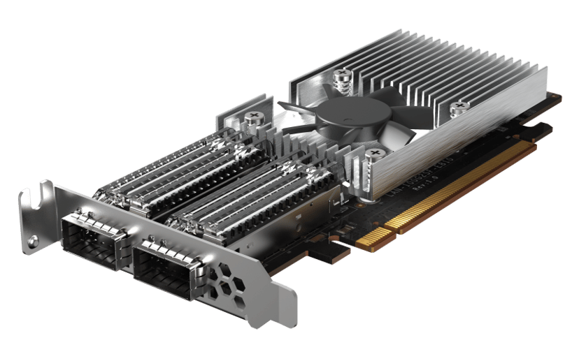 QNAP Network Expansion Card 2x100GE QSFP28 Med Intel E810