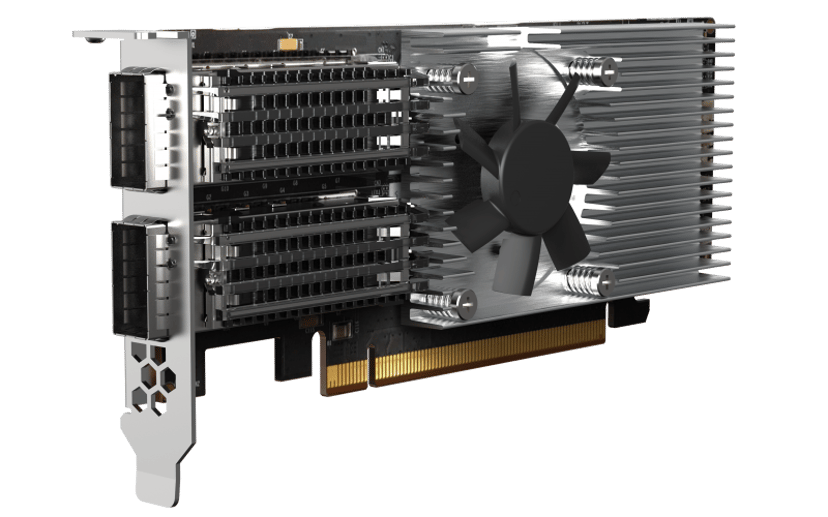 QNAP Network Expansion Card 2x100GE QSFP28 Med Intel E810