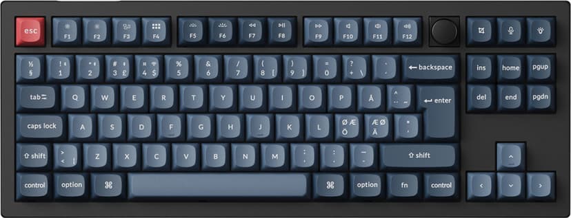 Keychron V3 Max - Gateron Jupiter Red Gateron Jupiter Red Pohjoismainen