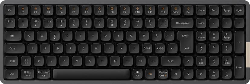 Lofree FLOW100 - Kailh Phantom Low-profile Trådbunden och trådlös Lofree × Kailh Phantom Low-profile Nordisk