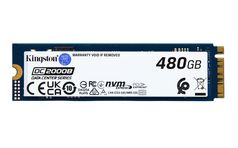 Kingston DC2000B 480GB Enterprise SSD M.2 PCIe 4.0