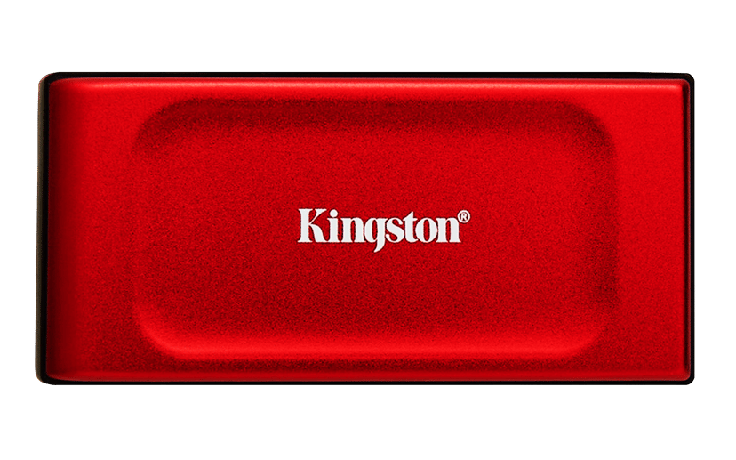 Kingston XS1000 1TB Portable SSD USB-C Rød
