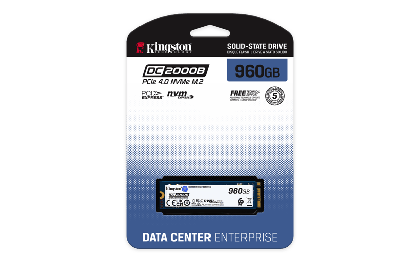 Kingston DC2000B 960GB Enterprise SSD M.2 PCIe 4.0