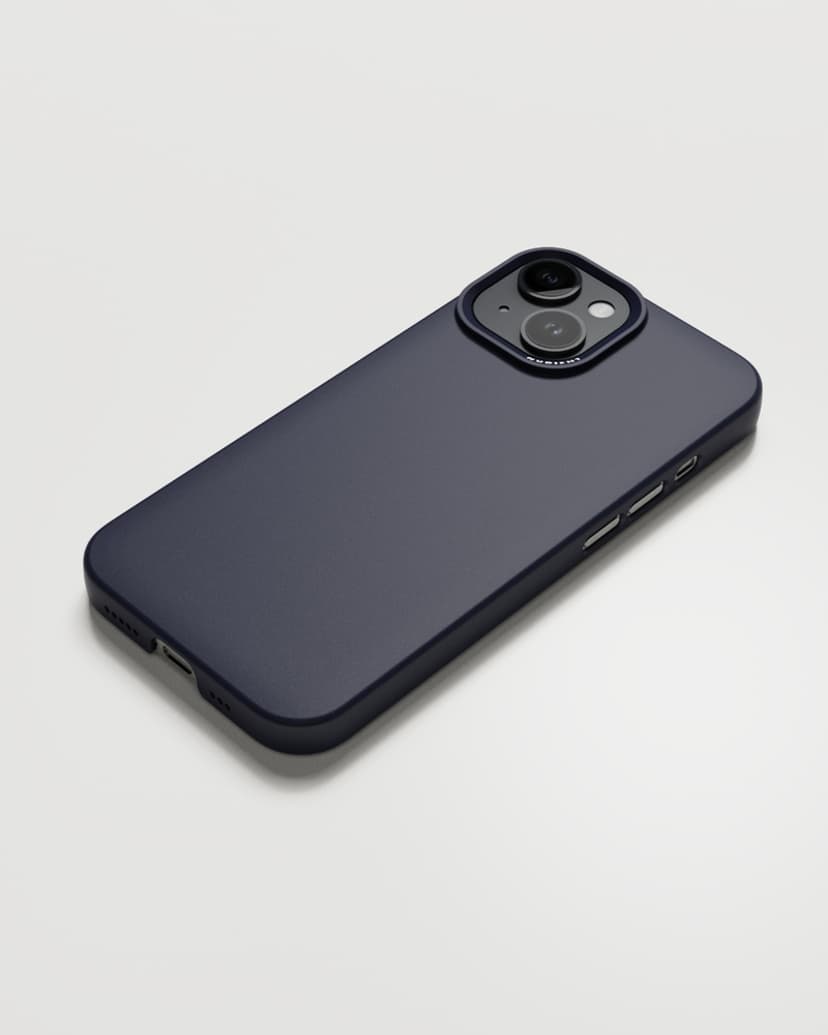 Nudient Thin Case MagSafe iPhone 15 Blå