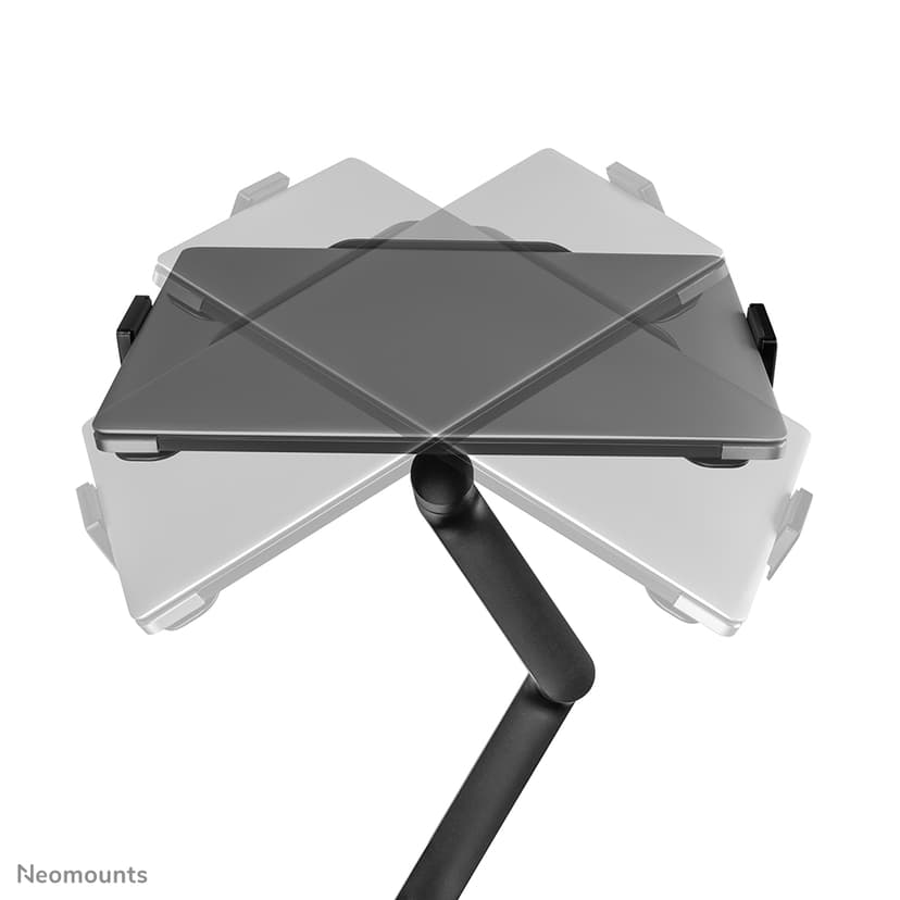 Neomounts NEXT Lite - DS20-425BL2 - Dual Monitorarm - 17-27" scherm en 11,6-17,3" laptop